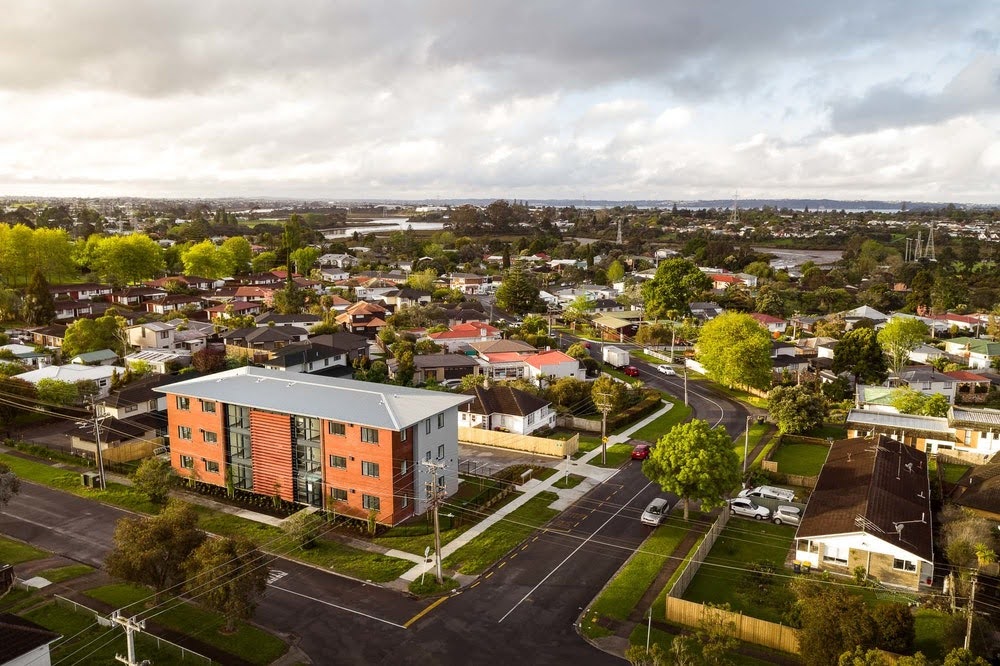 Nikau Street aerial KDB Construction