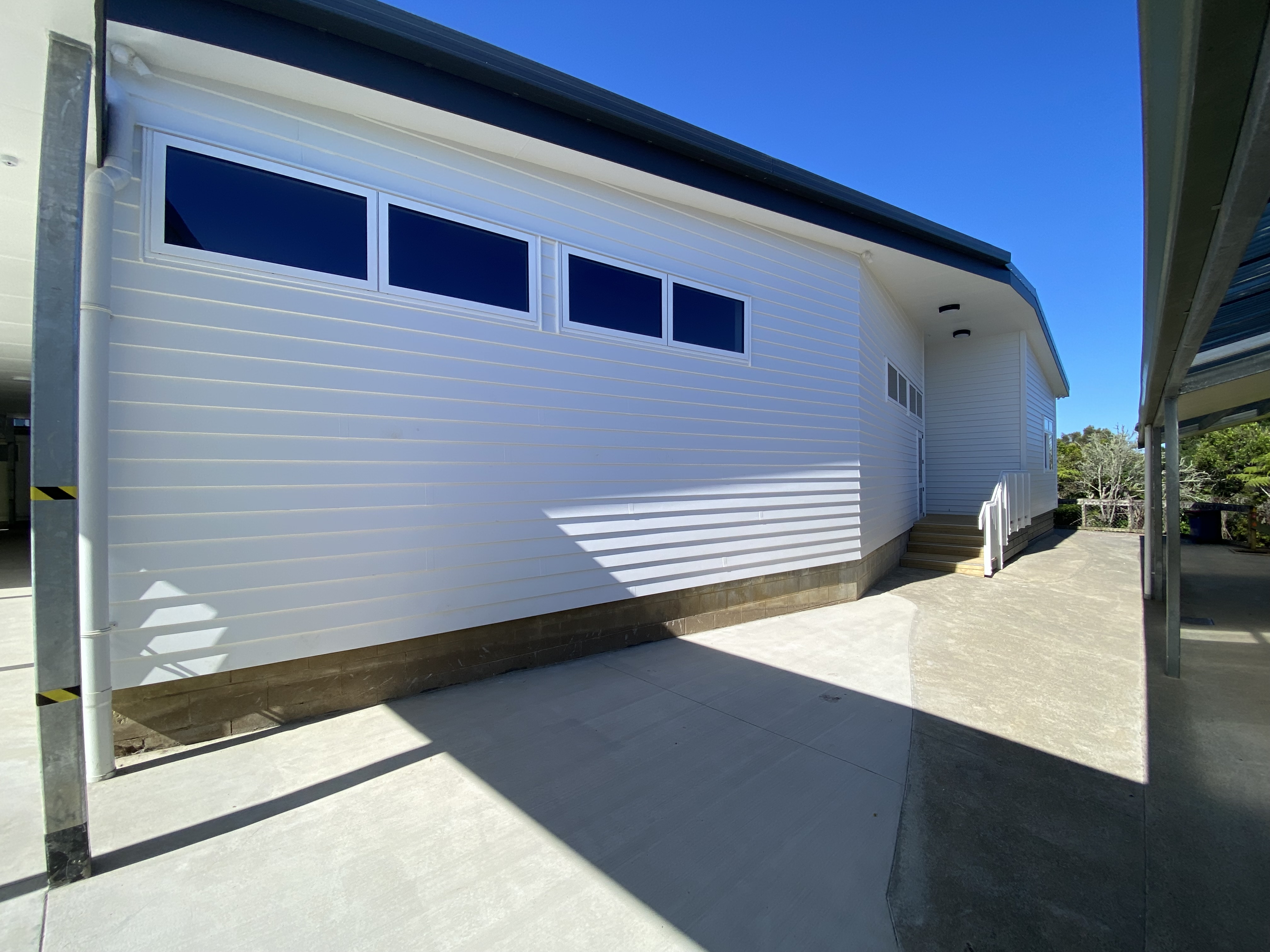 School exterior KDB Construction